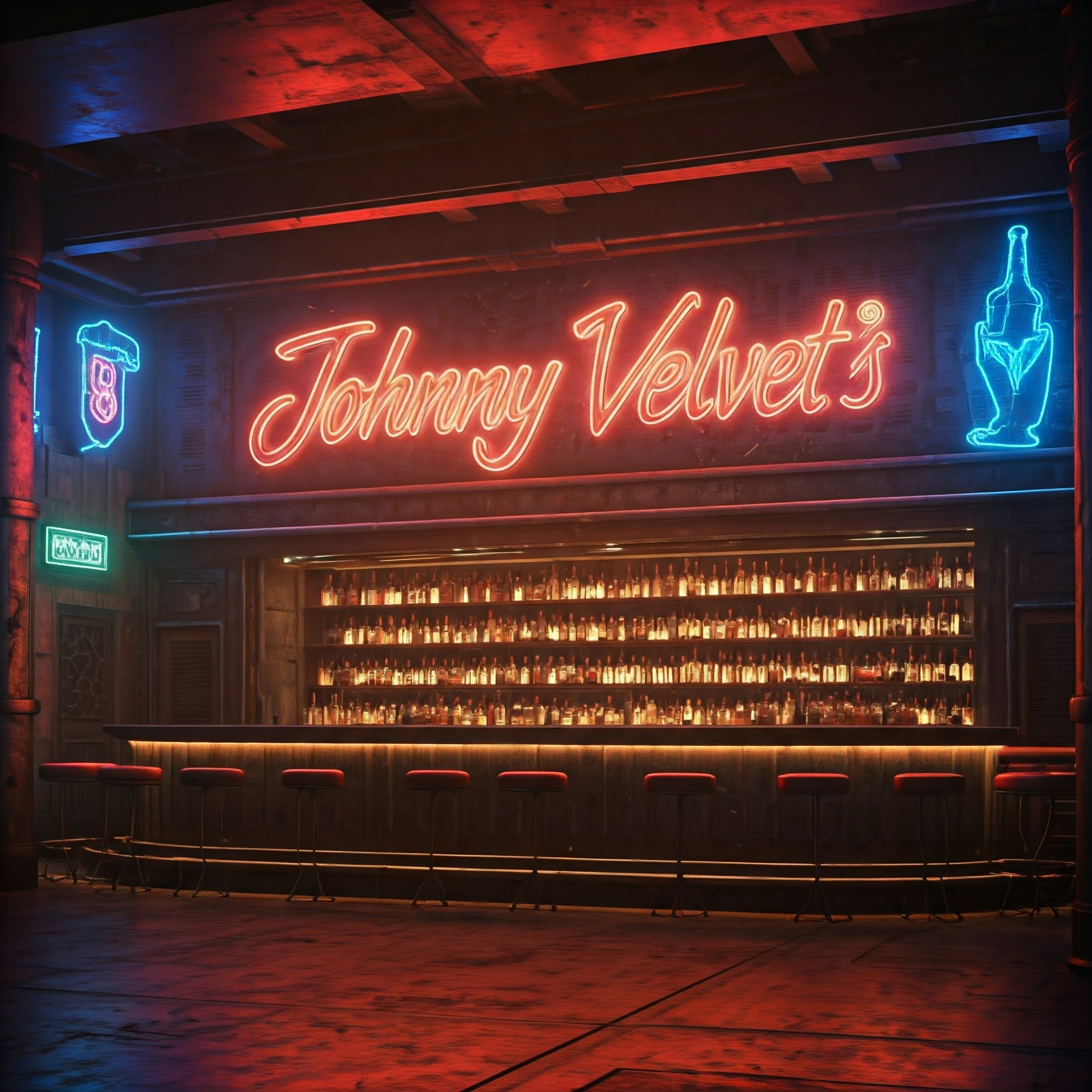 Jonny Velvet’s Blue Moon and Neon Jazz Emporium